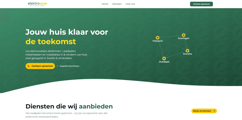 Voorbeeld website
